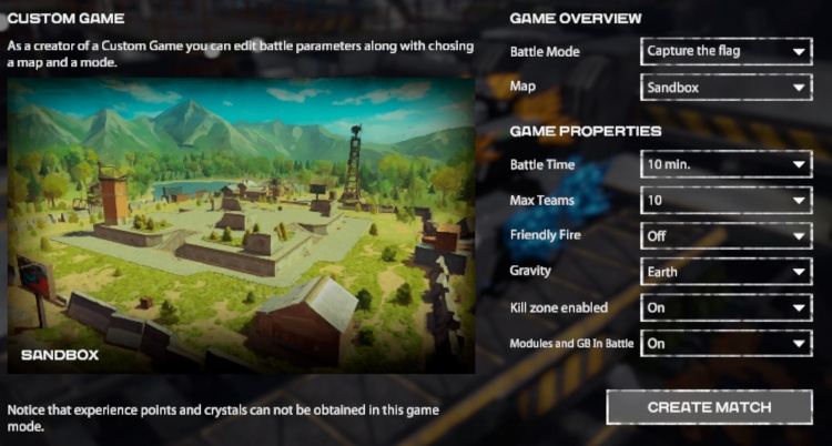 Custom lobby crown