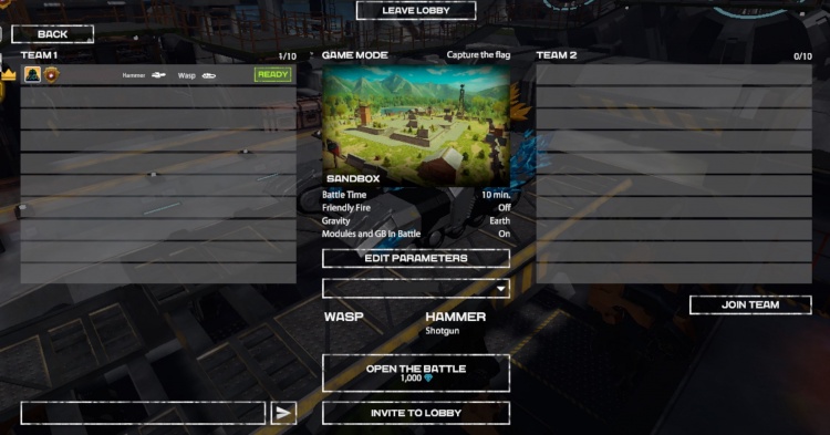 Custom lobby