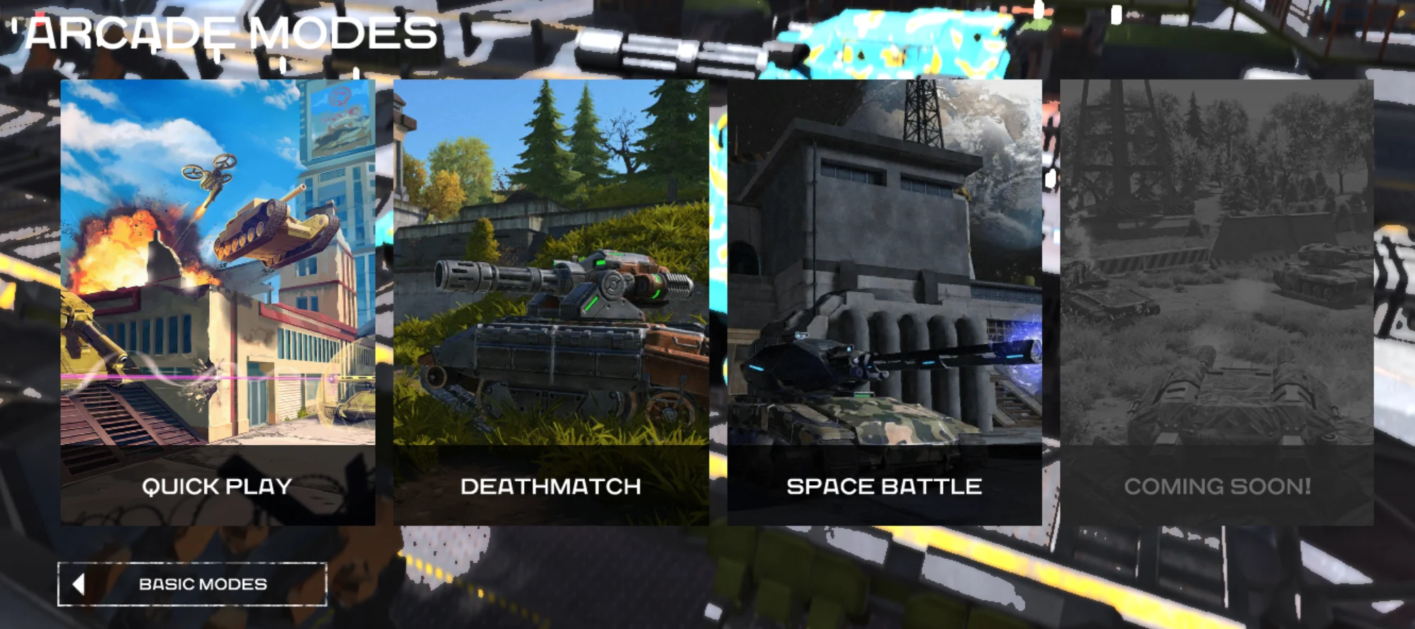 Arcade modes