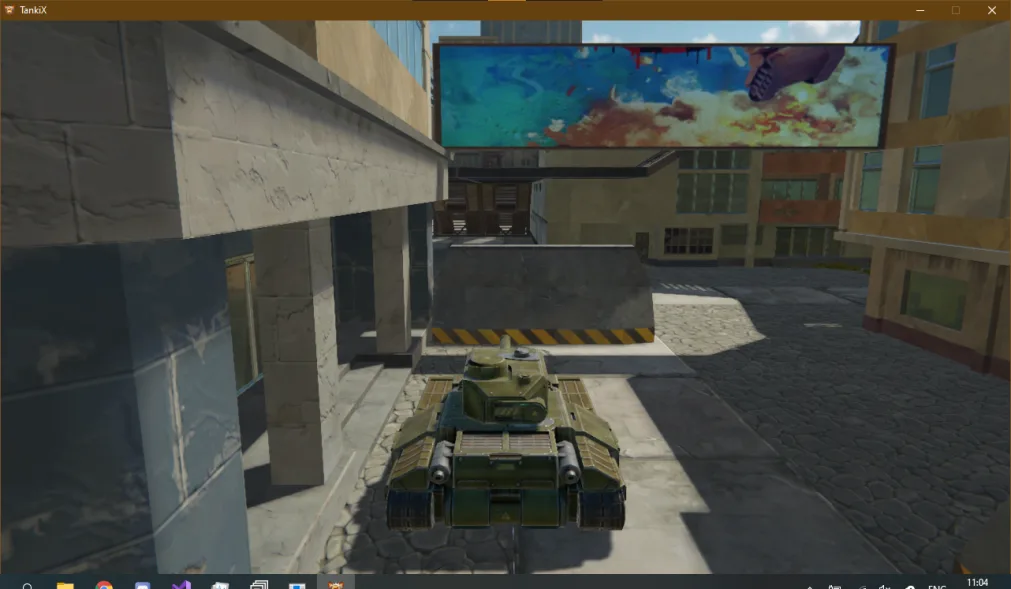 First tank