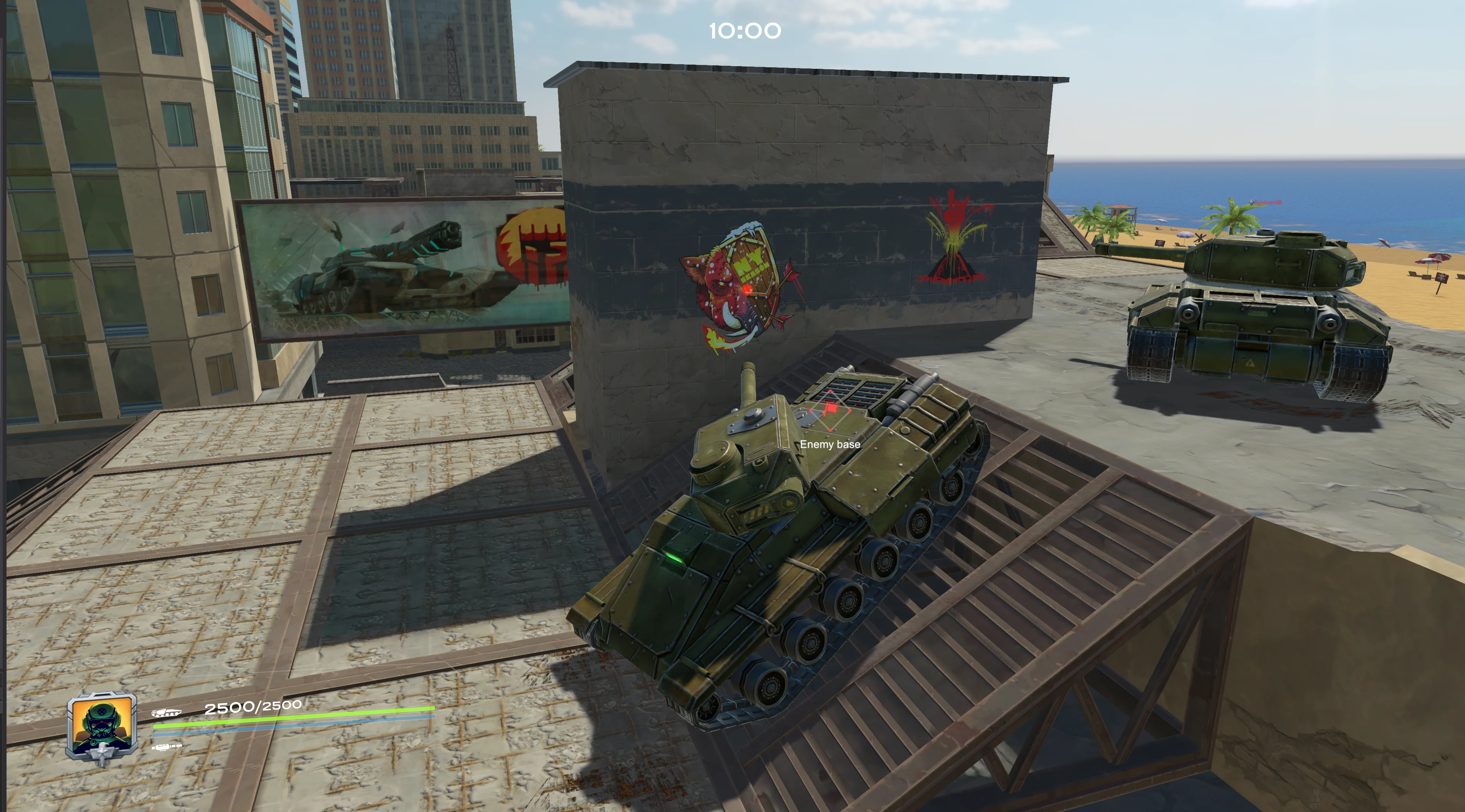 Graffities in battle