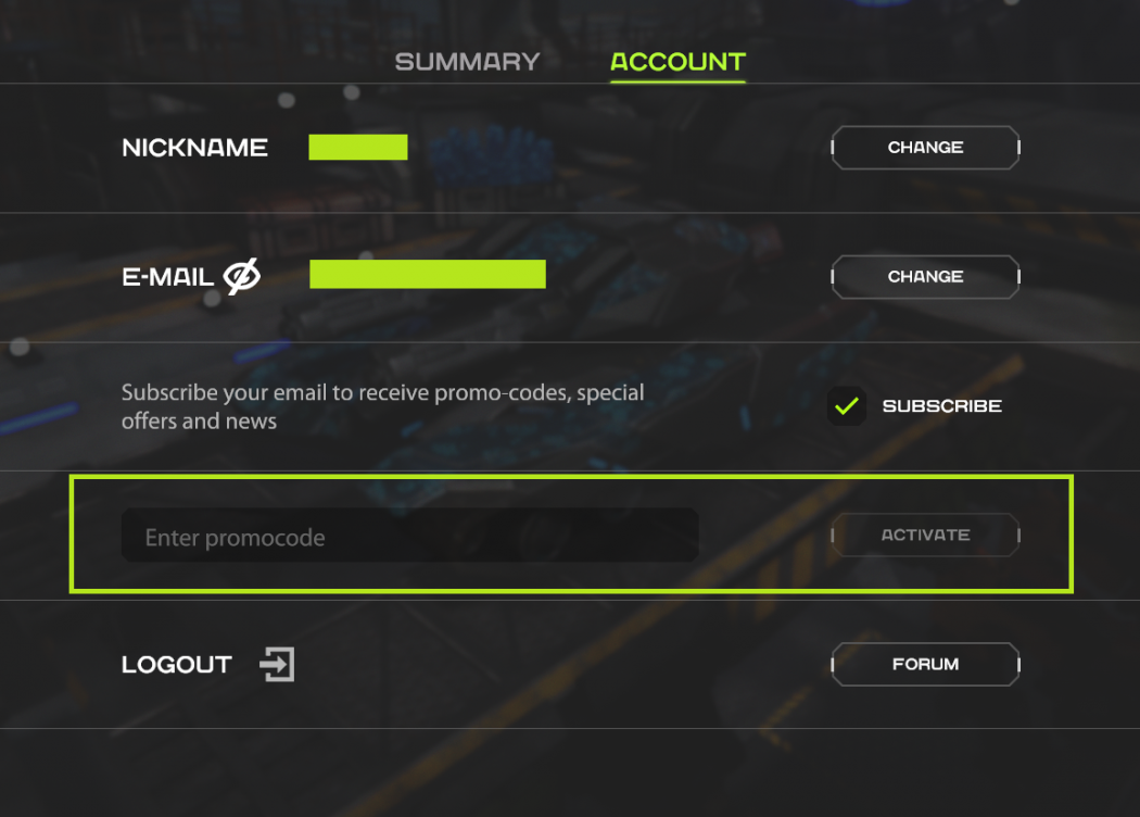 Promo Code